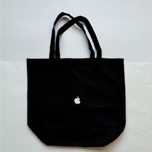 Apple Mac OS black tote bag
